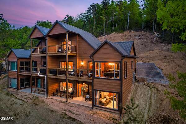 27 Acres of Recreational Land with Home for Sale in Sevierville, Tennessee
