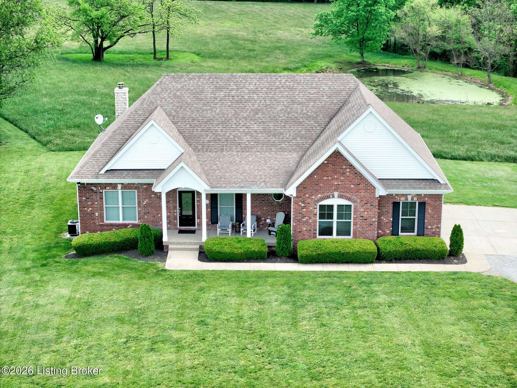 22.2 Acres of Land with Home for Sale in Pleasureville, Kentucky