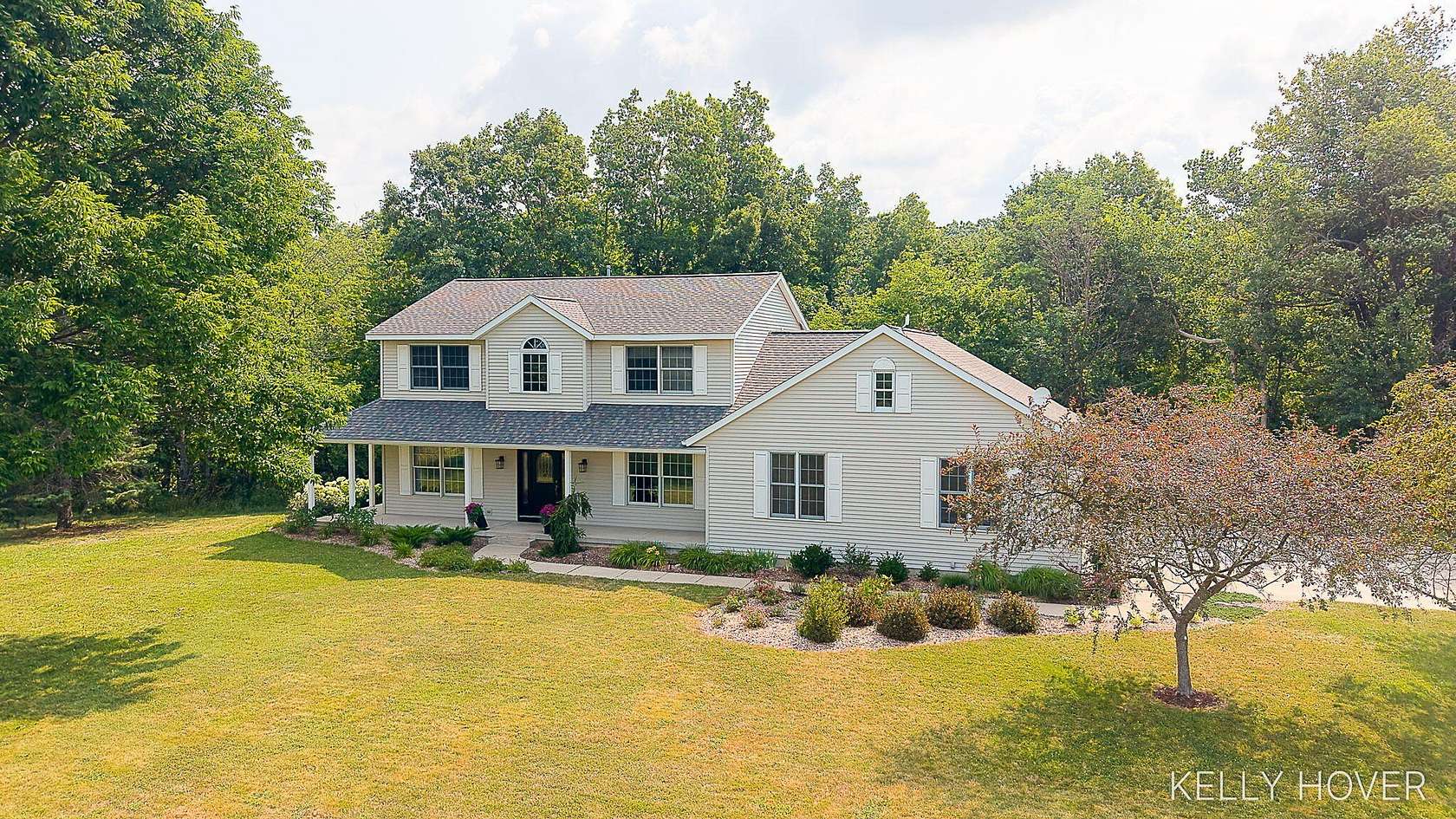 10.3 Acres of Land with Home for Sale in Marne, Michigan