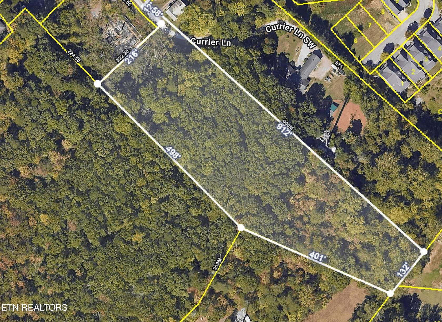4.29 Acres of Land for Sale in Knoxville, Tennessee