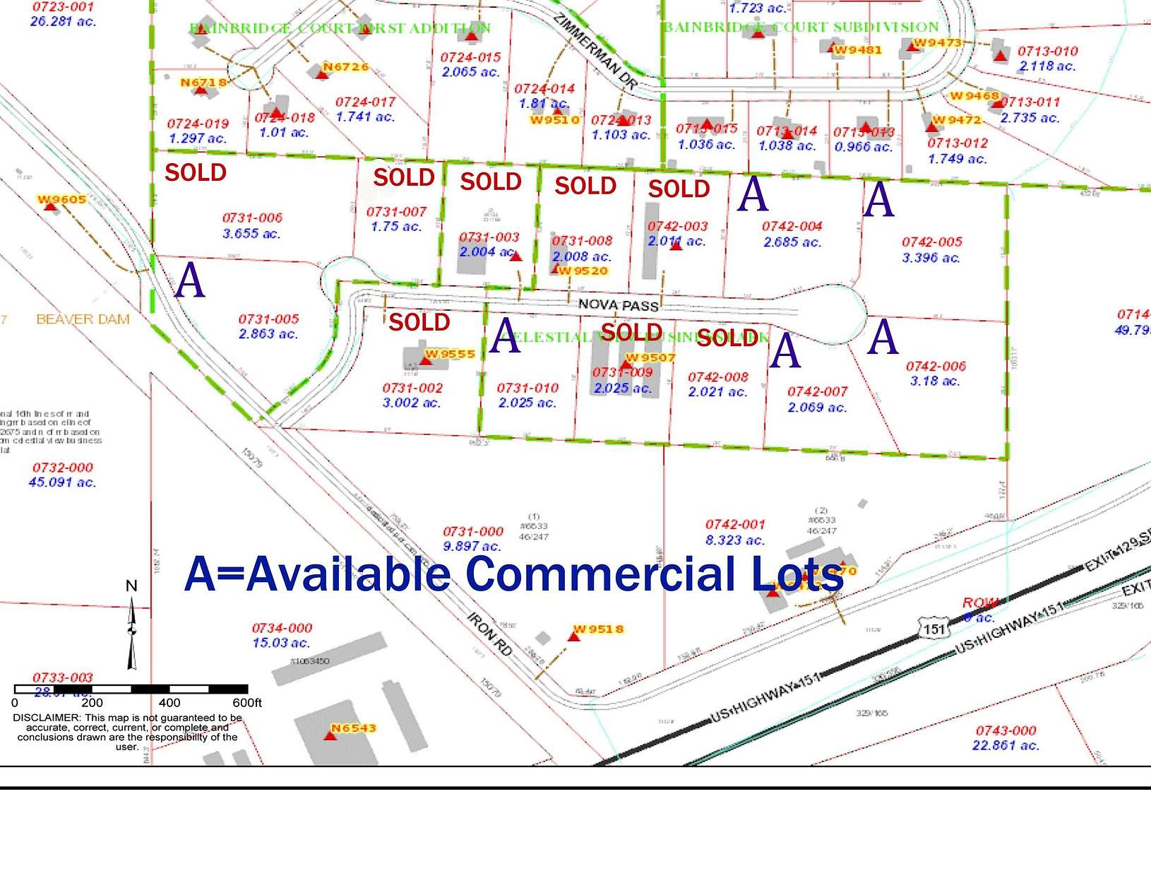 3.38 Acres of Commercial Land for Sale in Beaver Dam, Wisconsin