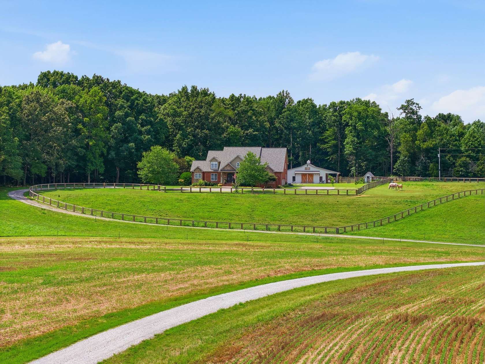 5 Acres of Land with Home for Sale in Springfield, Tennessee