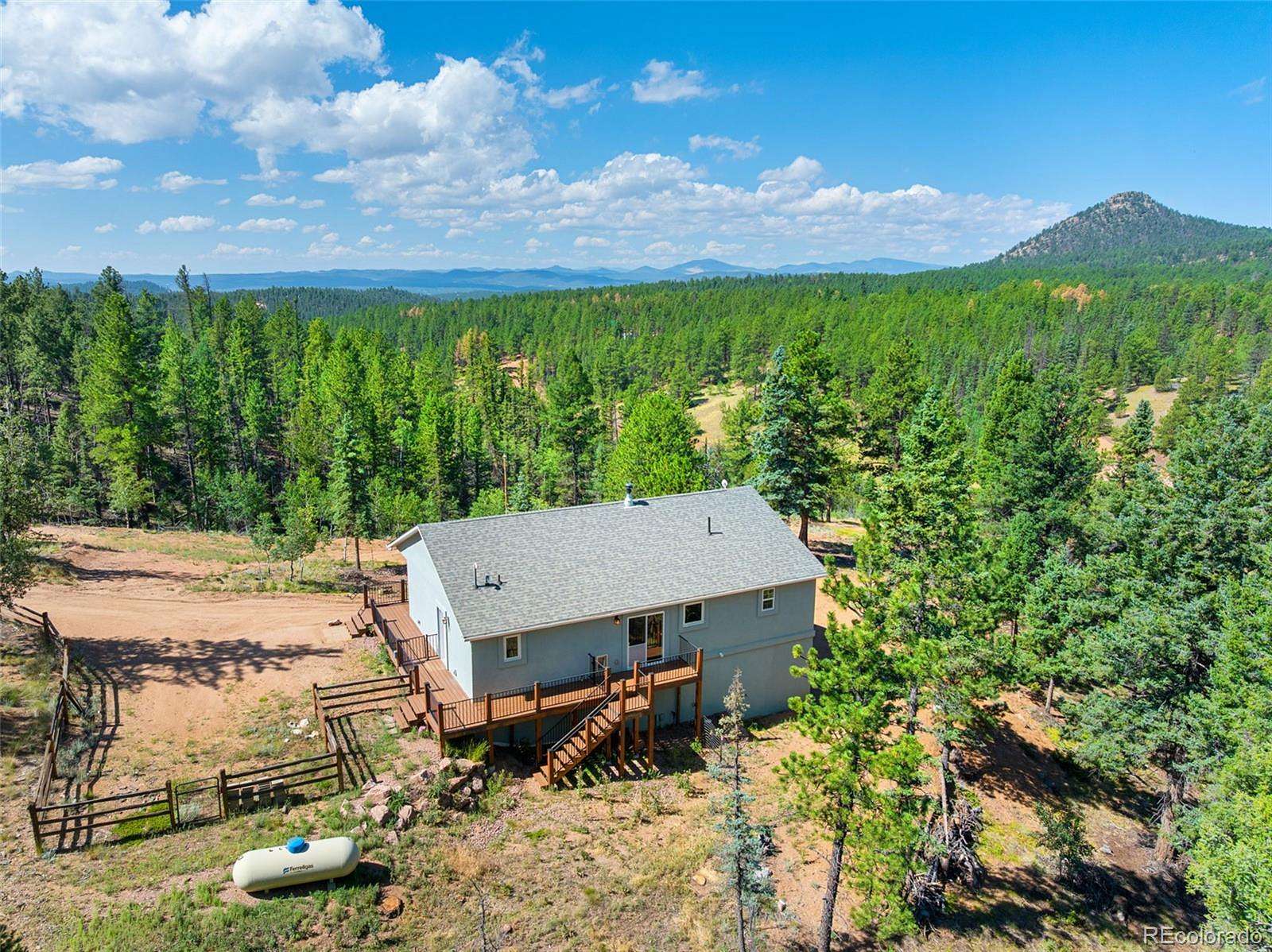 6.65 Acres of Land with Home for Sale in Florissant, Colorado