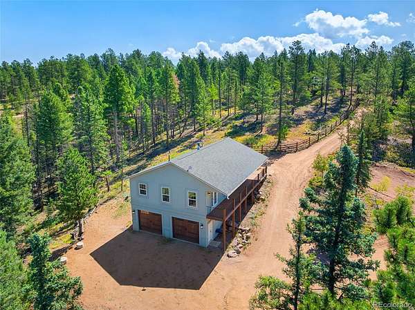 6.65 Acres of Land with Home for Sale in Florissant, Colorado