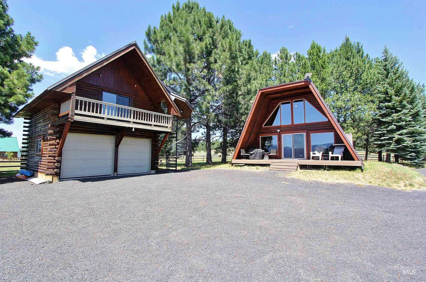 4 Acres of Land with Home for Lease in Cascade, Idaho