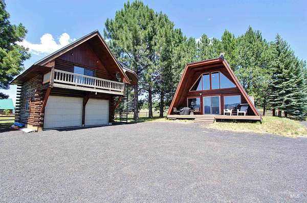 4 Acres of Land with Home for Lease in Cascade, Idaho