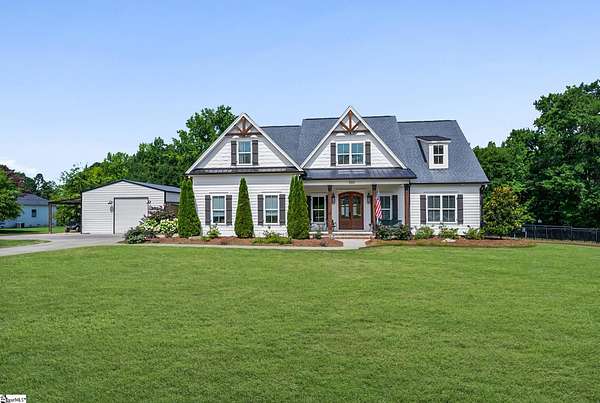 4.84 Acres of Land with Home for Sale in Simpsonville, South Carolina