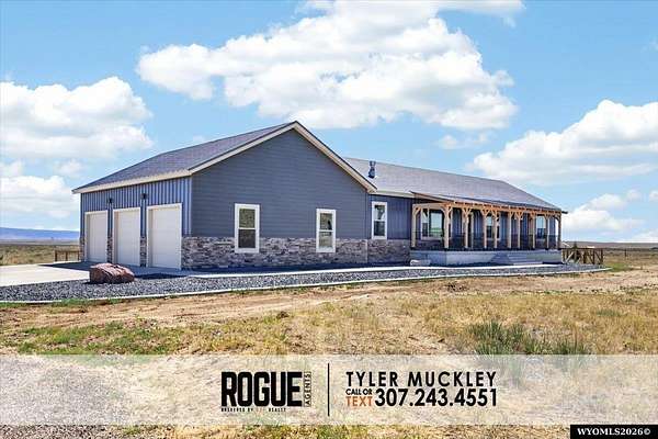 12 Acres of Land with Home for Sale in Casper, Wyoming