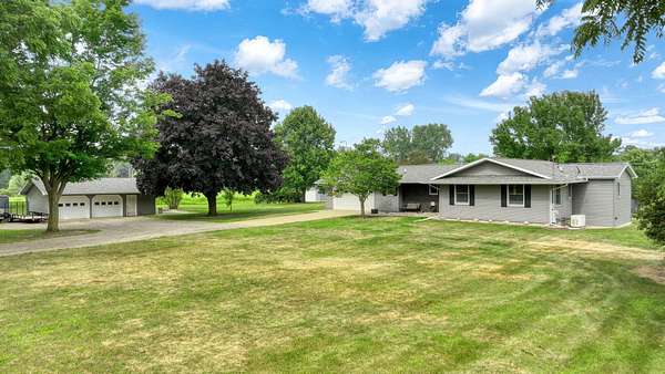 10 Acres of Land with Home for Sale in Eaton Rapids, Michigan