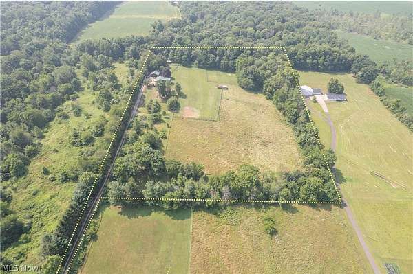 9.84 Acres of Land with Home for Sale in Creston, Ohio