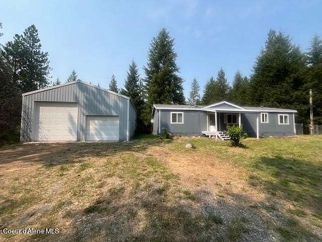 5 Acres of Land with Home for Sale in Athol, Idaho