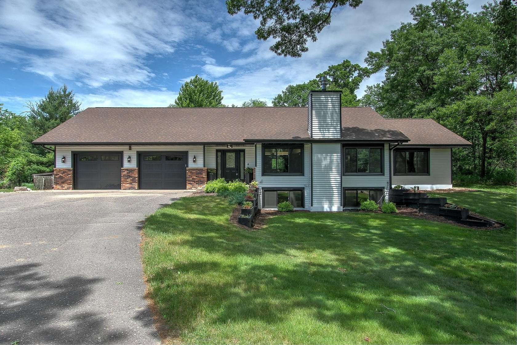 4.66 Acres of Land with Home for Sale in Zimmerman, Minnesota