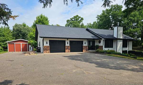 4.66 Acres of Land with Home for Sale in Zimmerman, Minnesota