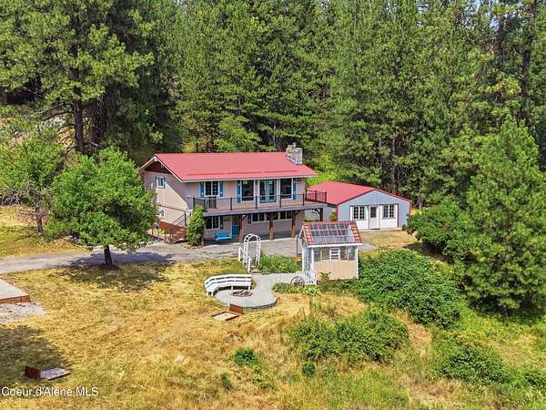 2.1 Acres of Land with Home for Sale in Coeur d'Alene, Idaho