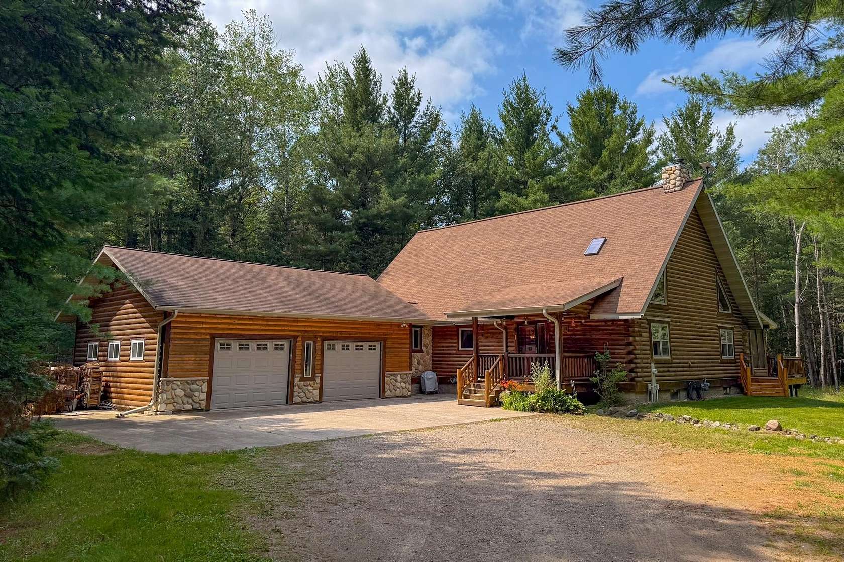 3 Acres of Land with Home for Sale in Deerbrook, Wisconsin