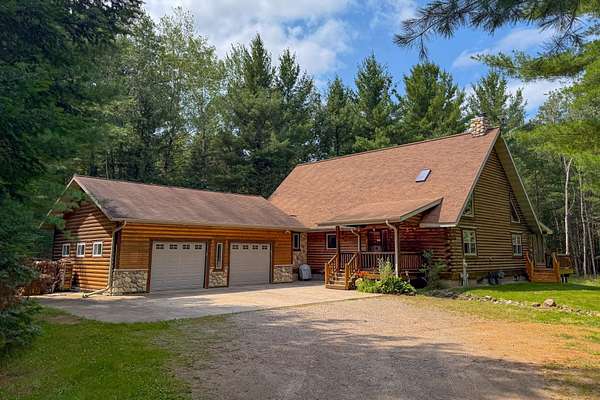 3 Acres of Land with Home for Sale in Deerbrook, Wisconsin