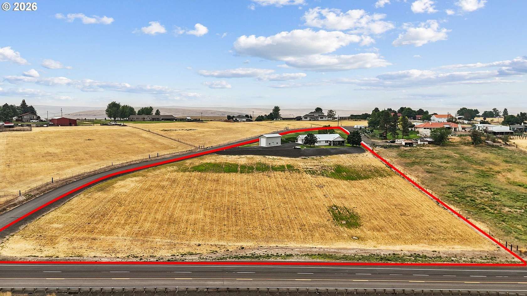4.23 Acres of Land with Home for Sale in Pendleton, Oregon