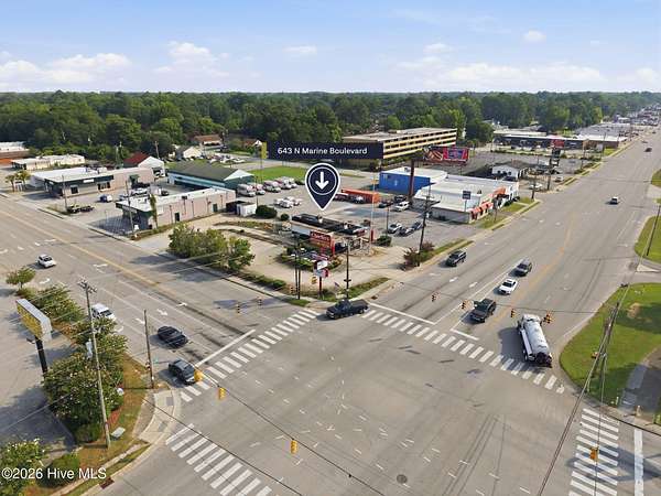 0.44 Acres of Mixed-Use Land for Sale in Jacksonville, North Carolina