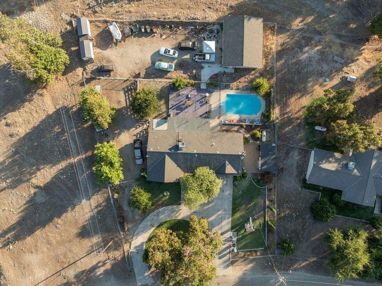 1.64 Acres of Land with Home for Sale in Sanger, California