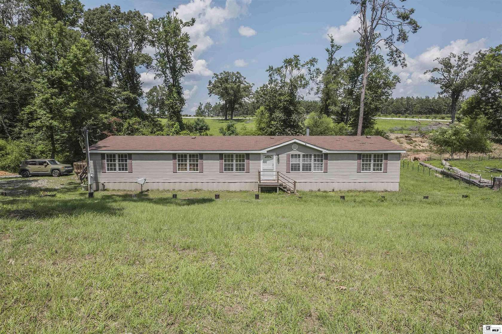 3.45 Acres of Land with Home for Sale in Calhoun, Louisiana