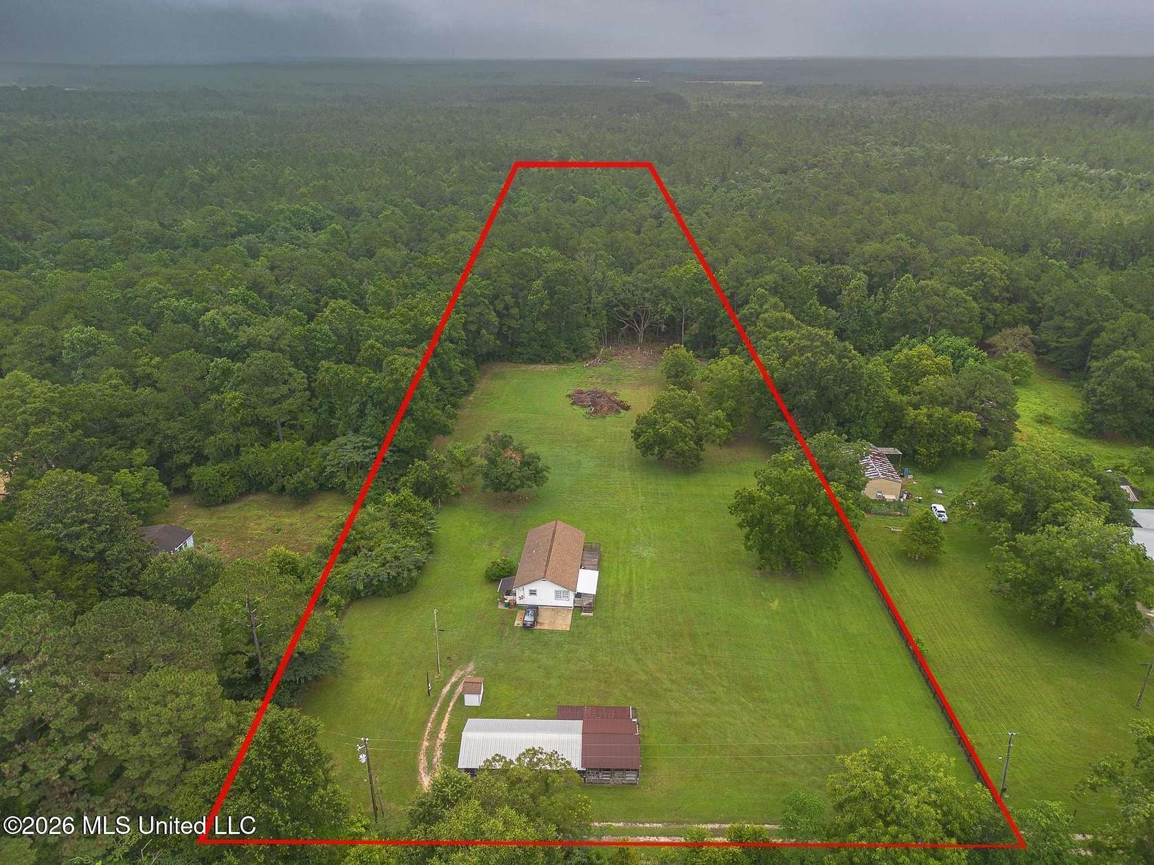 4.8 Acres of Land with Home for Sale in Biloxi, Mississippi