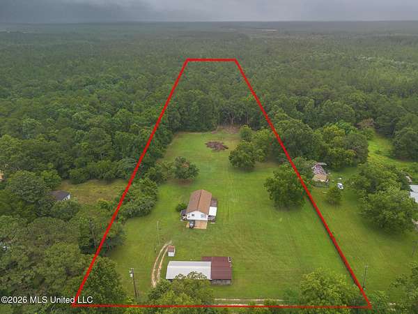 4.8 Acres of Land with Home for Sale in Biloxi, Mississippi