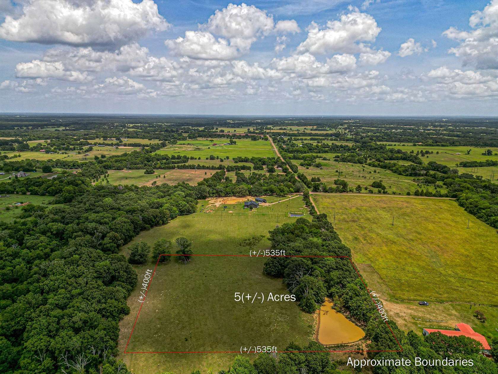 5 Acres of Residential Land for Sale in Fruitvale, Texas
