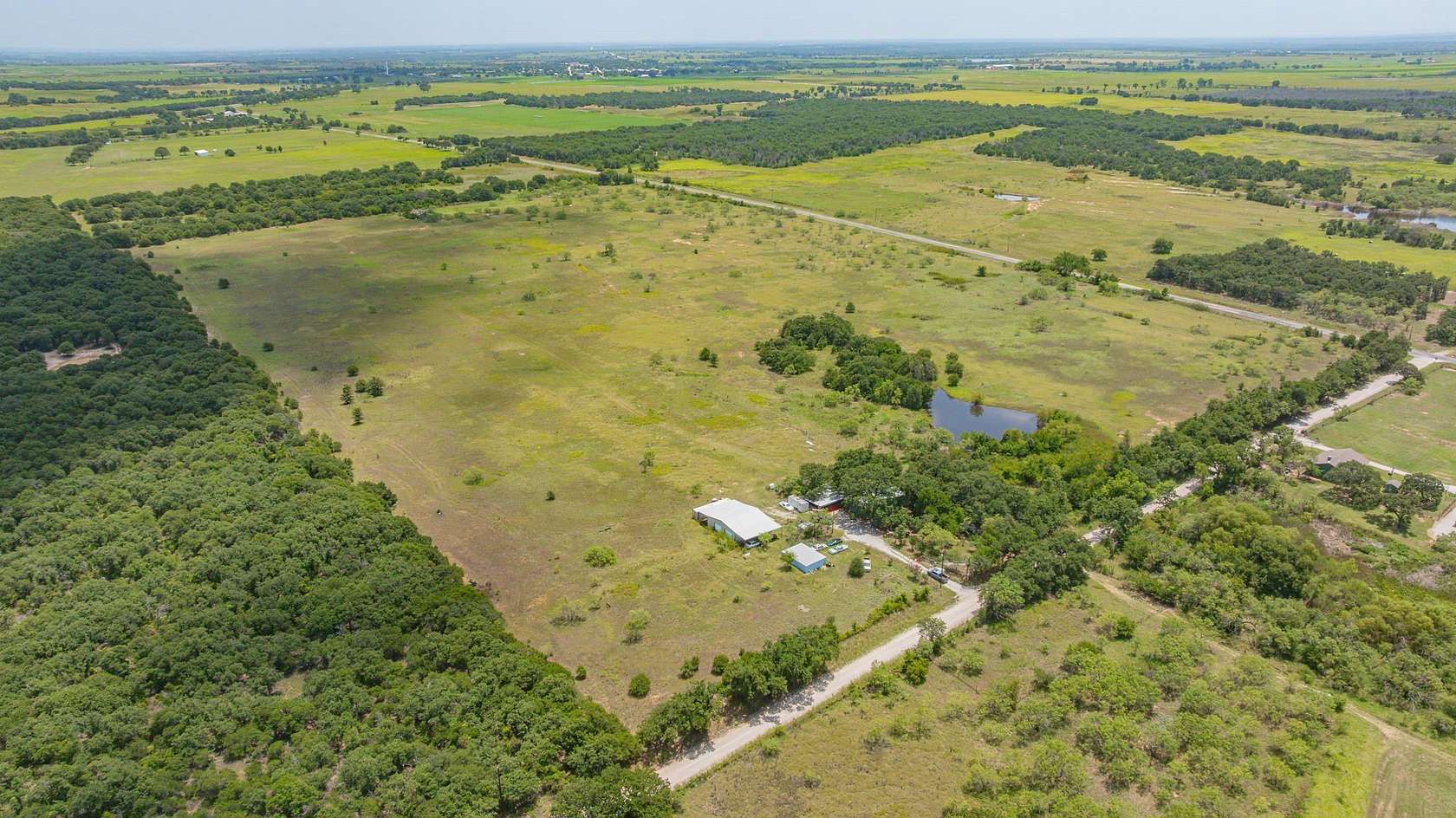 80 Acres of Land with Home for Sale in Carbon, Texas