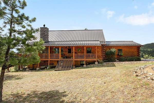 2.5 Acres of Land with Home for Sale in Bailey, Colorado