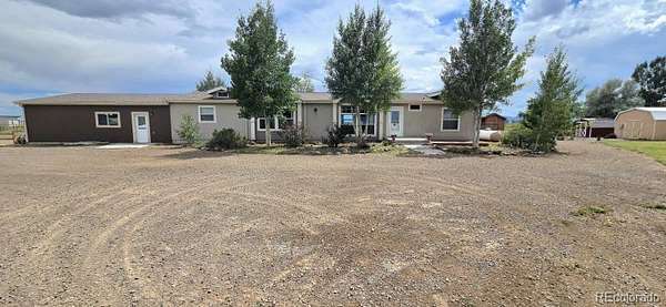 5 Acres of Land with Home for Sale in Monte Vista, Colorado