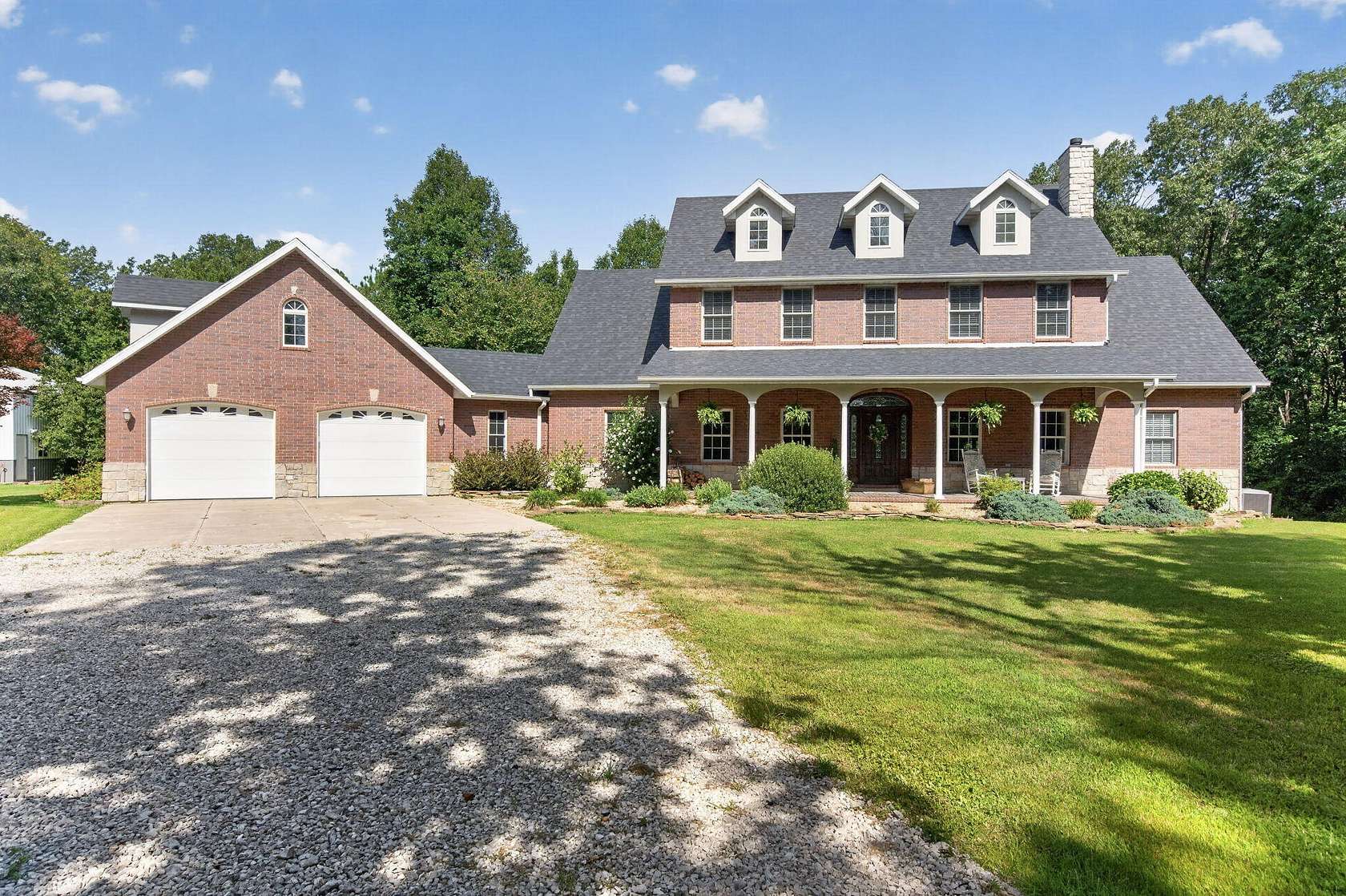 8.82 Acres of Land with Home for Sale in Aurora, Missouri