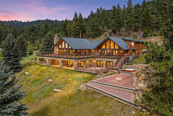 40 Acres of Recreational Land with Home for Sale in Clancy, Montana