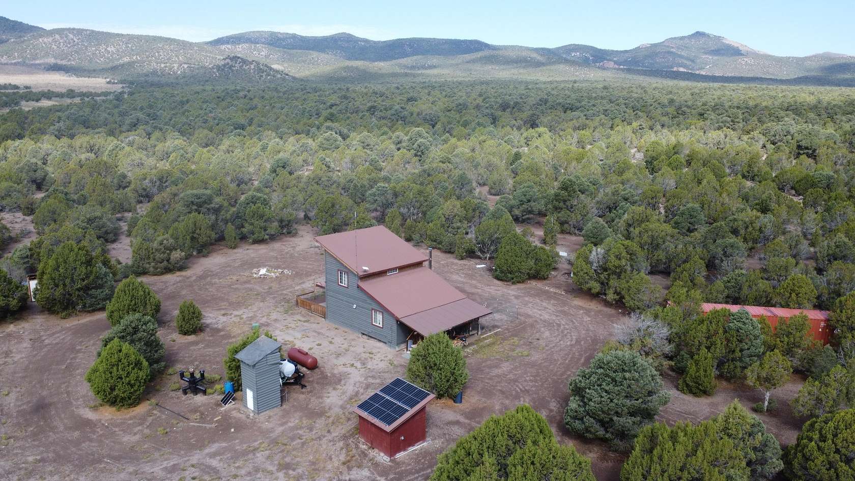 16.7 Acres of Recreational Land with Home for Sale in Beryl, Utah