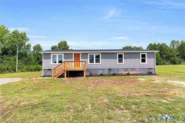3 Acres of Land with Home for Sale in Saint Stephens Church, Virginia