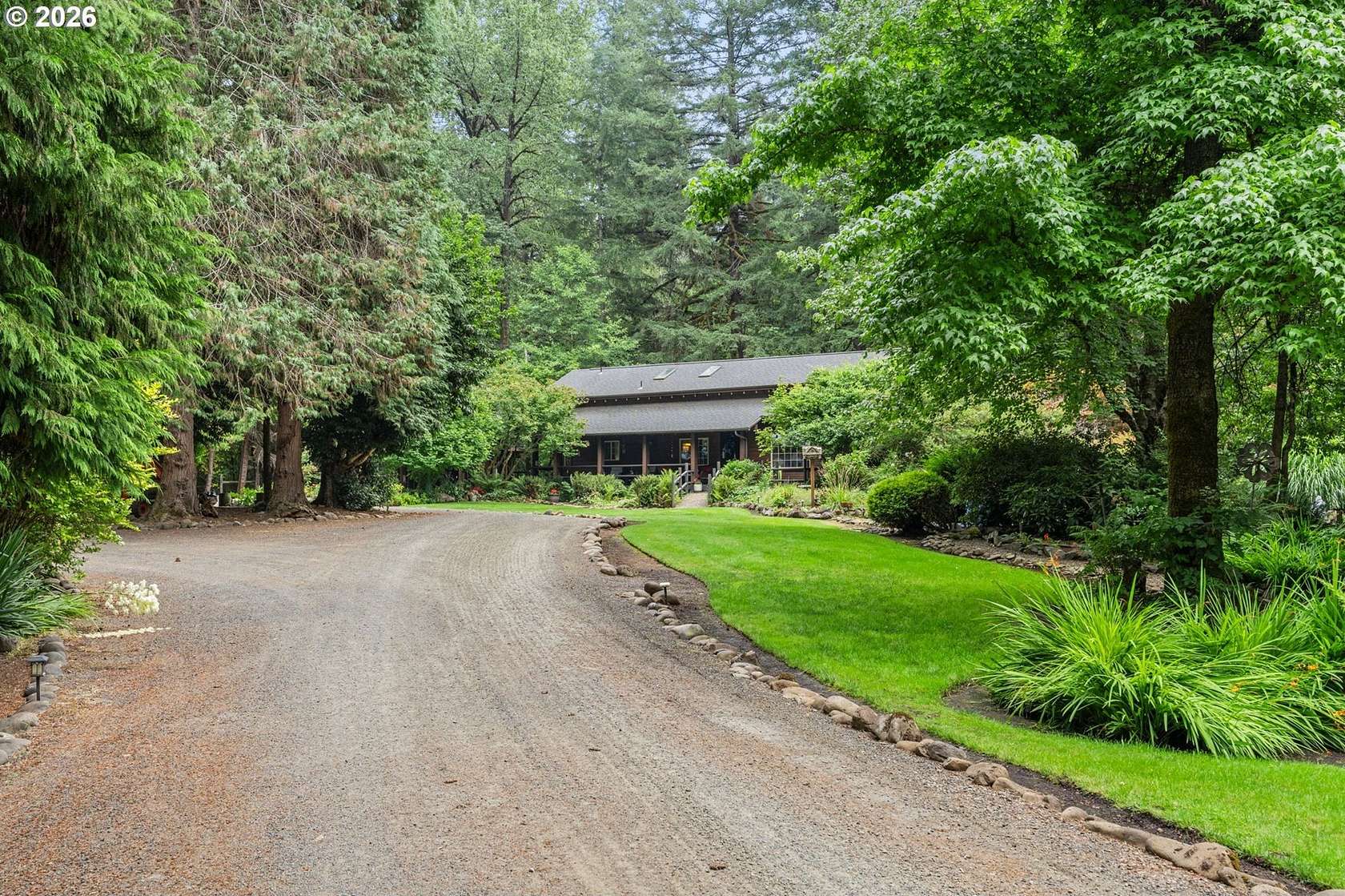 4.79 Acres of Land with Home for Sale in Marcola, Oregon