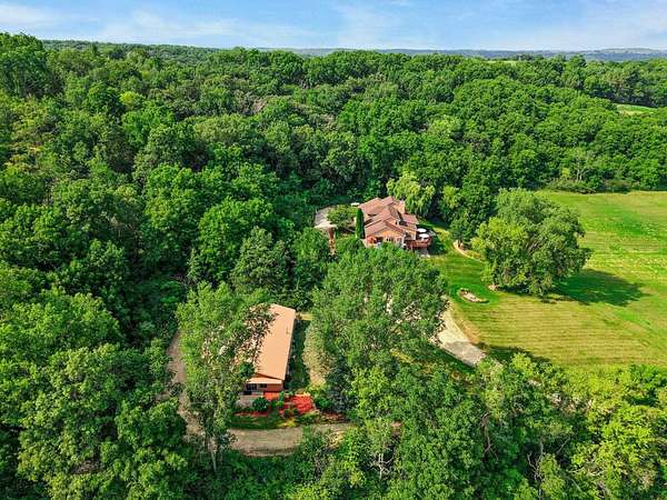 39 Acres of Land with Home for Sale in Black Earth, Wisconsin