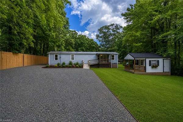 3.2 Acres of Land with Home for Sale in Denton, North Carolina