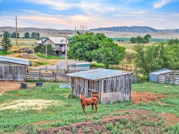 20 Acres of Agricultural Land with Home for Sale in Livingston, Montana