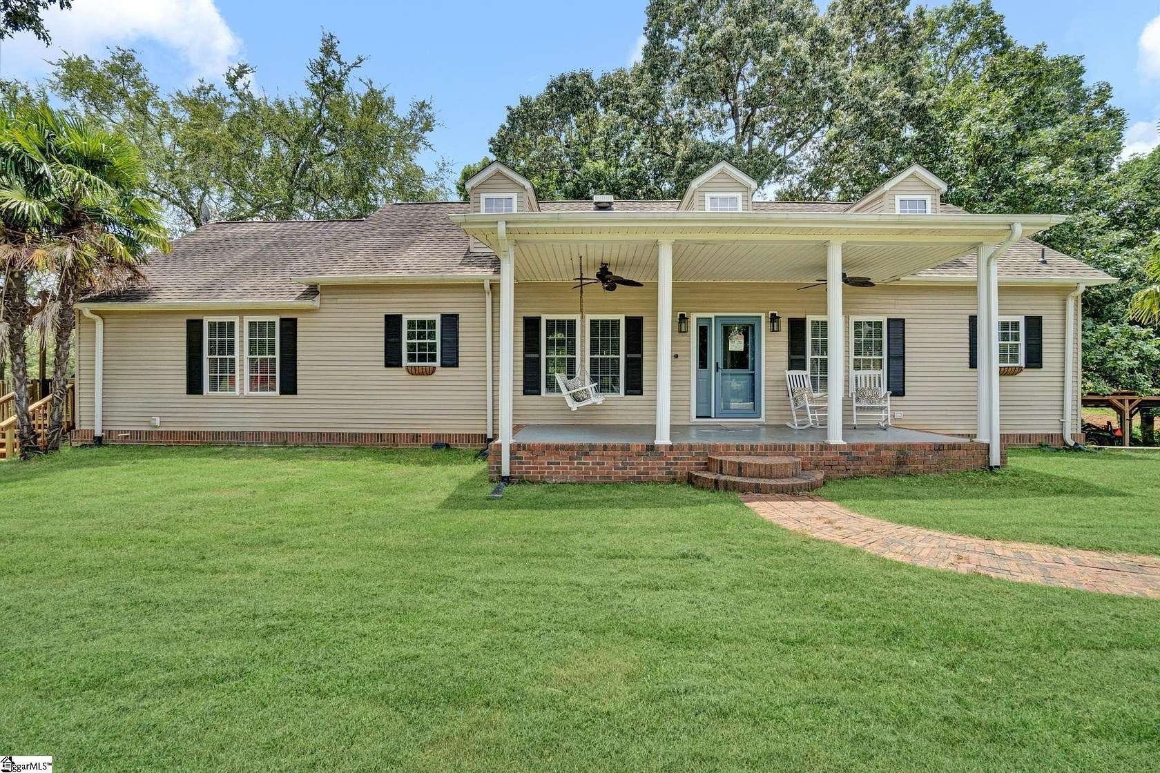 36 Acres of Land with Home for Sale in Iva, South Carolina