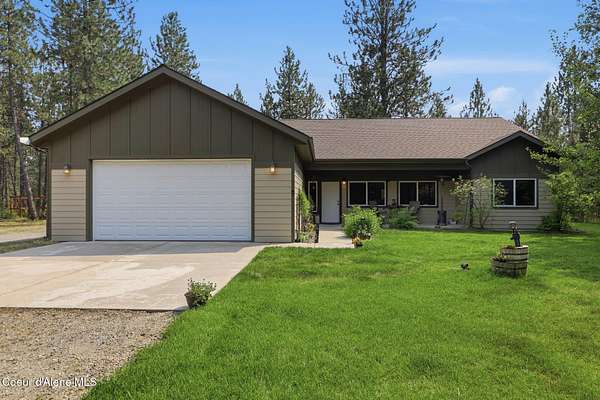 5 Acres of Land with Home for Sale in Athol, Idaho