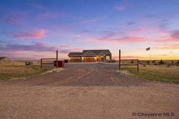 8.38 Acres of Land with Home for Sale in Cheyenne, Wyoming