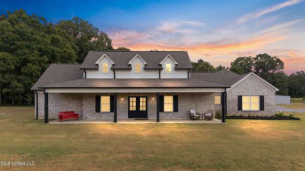 5 Acres of Land with Home for Sale in Coldwater, Mississippi