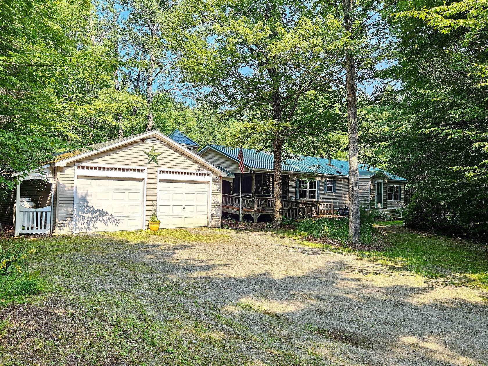 6 Acres of Land with Home for Sale in Vienna, Maine