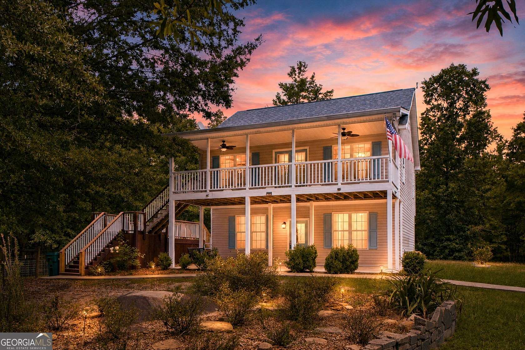 10 Acres of Land with Home for Sale in Mansfield, Georgia