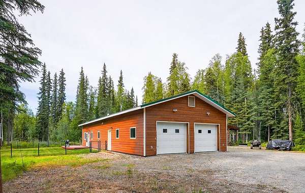 1.56 Acres of Land with Home for Sale in North Pole, Alaska