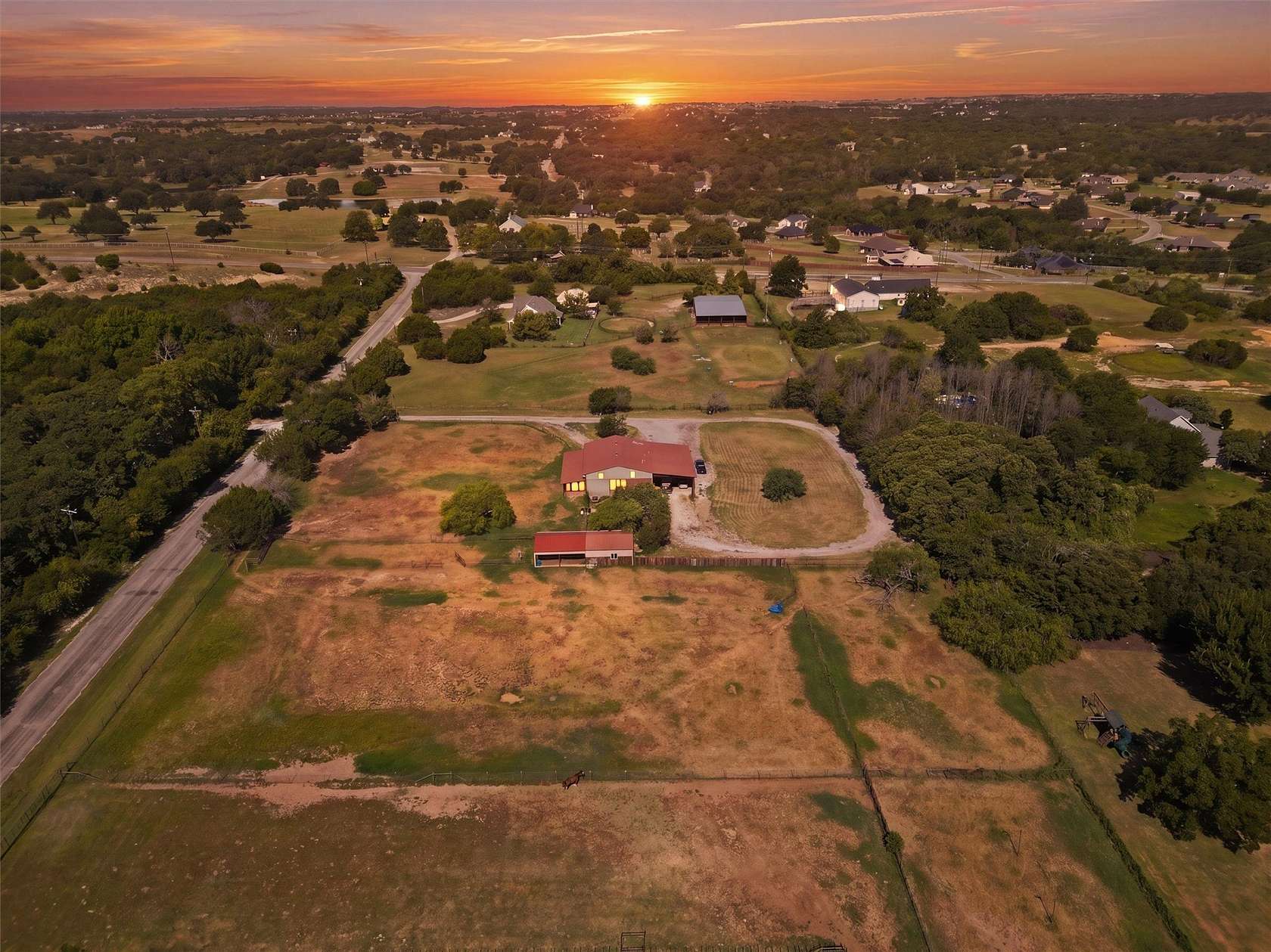 3 Acres of Land with Home for Sale in Weatherford, Texas