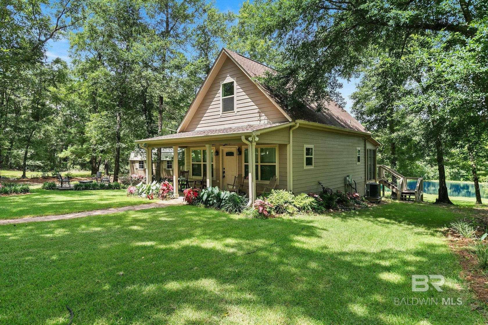 62.7 Acres of Land with Home for Sale in Atmore, Alabama