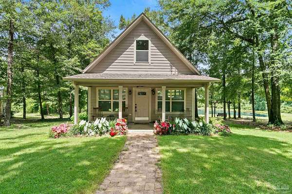 62.7 Acres of Land with Home for Sale in Atmore, Alabama