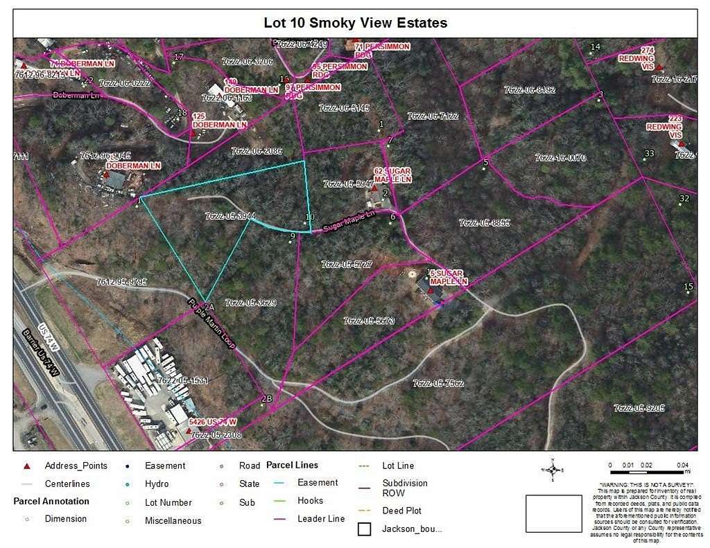 1.47 Acres of Residential Land for Sale in Qualla, North Carolina
