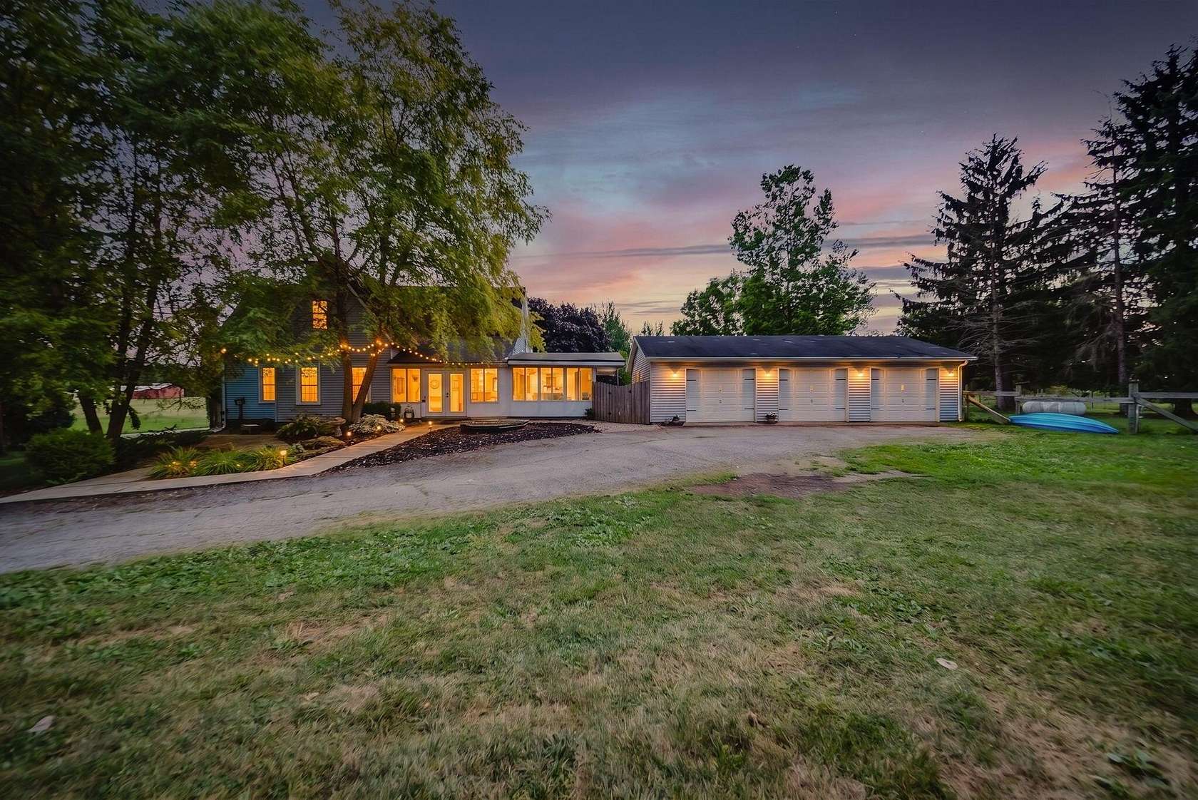 4 Acres of Land with Home for Sale in Cardington, Ohio